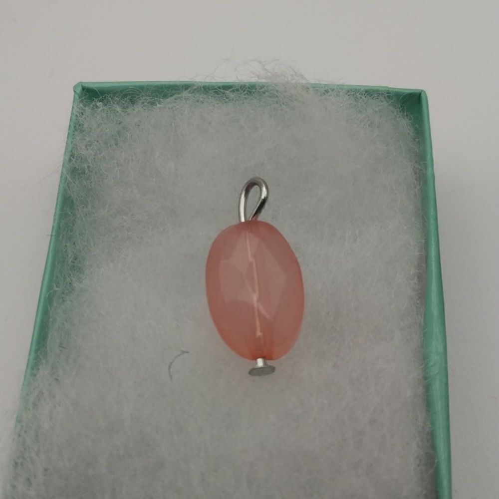 Princess Pink clear charm